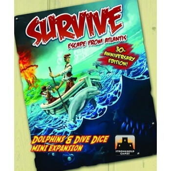 Survive: Escape from Atlantis! Dolphins & Dive Dice Mini Extensi