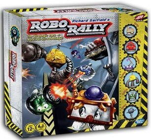 Robo Rally går ud på at styre sin robot-bil gennem en fabrik fyldt med forskellige forhindringer