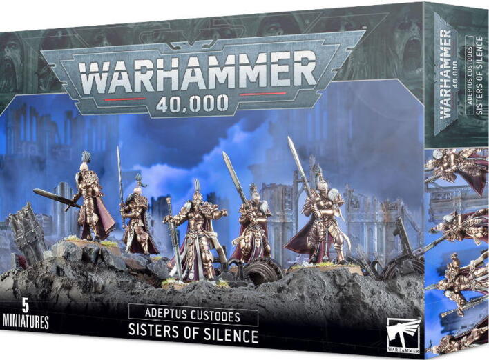 Sisters of Silence er elite krigere, der specialiserer sig i at bekæmpe psykers i Warhammer 40.000