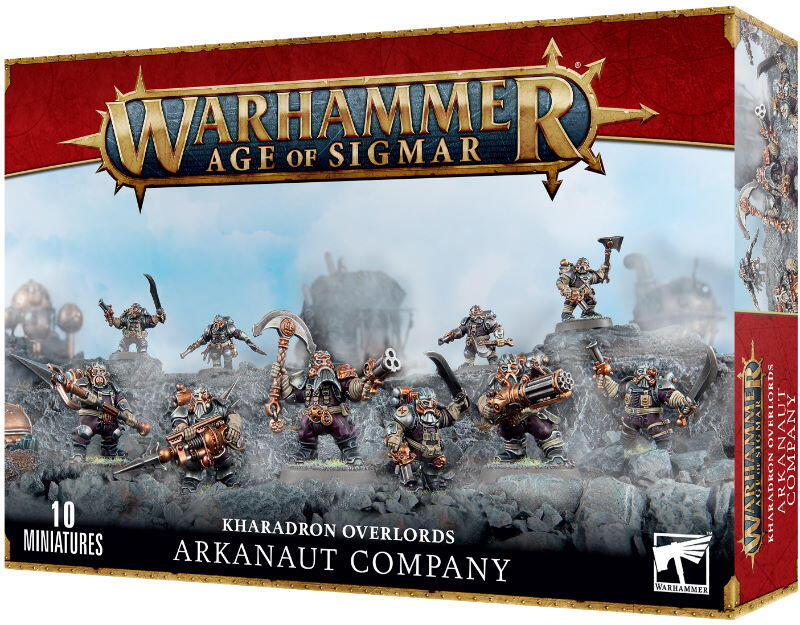 Arkanaut Company er pansrede dværge fra Kharadron Overlords