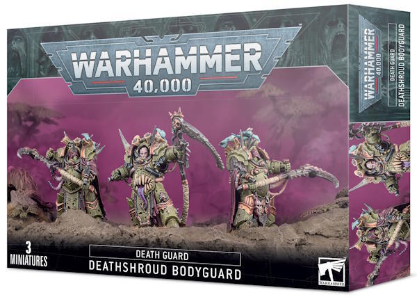 De ulækre og pestilensdryppende Deathshroud Bodyguards er ikke svæklinge, selv om de er sygdomsbefængte