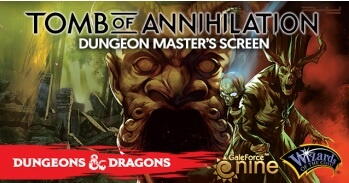 D&D: Tomb of Annihilation Dungeon Master's Screen