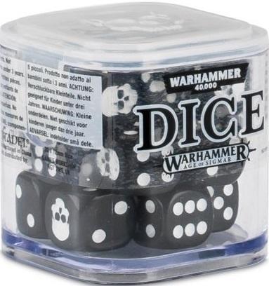 Warhammer Dice Cube - Sort passer både ind i Sigmars fantastiske univers og the Emperors dunkle