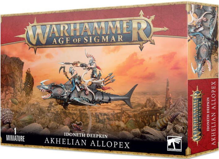 Akhelian Allopex er et levende krigsvåben for Idoneth Deepkin i Warhammer Age of Sigmar
