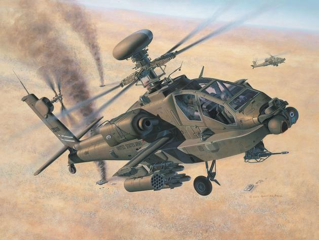 Revell AH-64D Longbow Apache 1/48