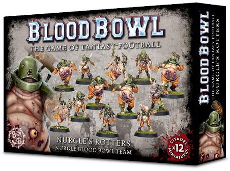 Ingen af dine modstandere tør rører dine spillere - af frygt for at få noget af dem på sig - når du spiller med Nurgle's Rotters, Nurgle's Blood Bowl Hold.