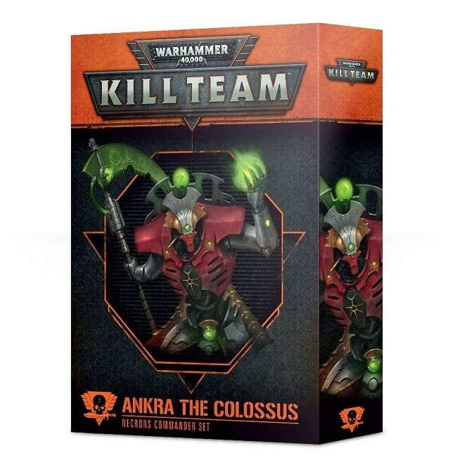 Ankra the Colossus er en Commander til Necron Kill Teams