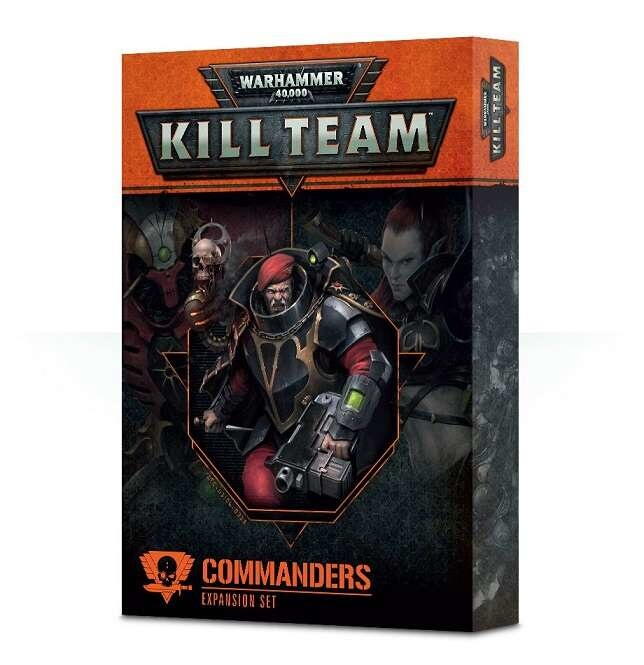 Commanders Expansion Set indeholder regler for at bruge elite kommandanter i Kill Teams