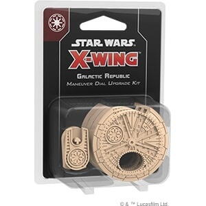 X-Wing Second Edition Galactic Republic Maneuver Dial Upgr