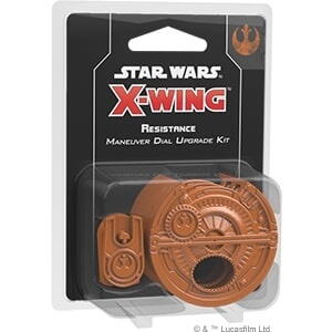 X-Wing Second Edition Resistance Maneuver Dial Upgrade Kit