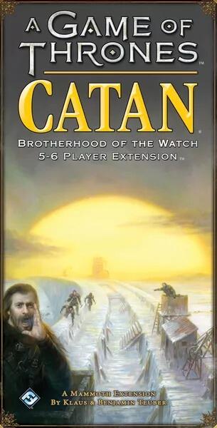 Beskyt Westeros med flere af dine venner i denne brætspils udvidelse A Game of Thrones Brotherhood: Catan 5-6 Player Extension