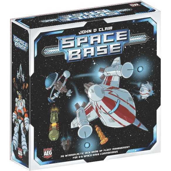 Space Base er et sci-fi brætspil for 2-5 spillere