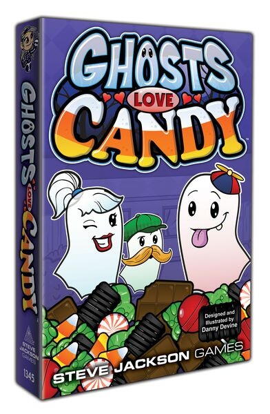 Ghosts Love Candy er et fedt spil fra steve jackson game