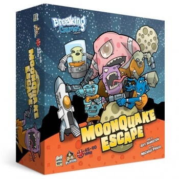MoonQuake Escape er et sjovt brætspil