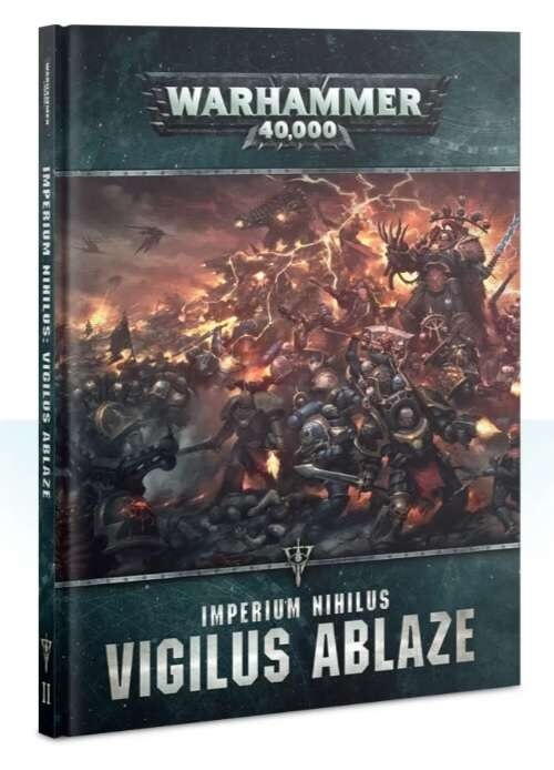 Imperium Nihilus: Vigilus Ablaze er nn kæmpe kampagne bog fulde af ny baggrund og regler indhold