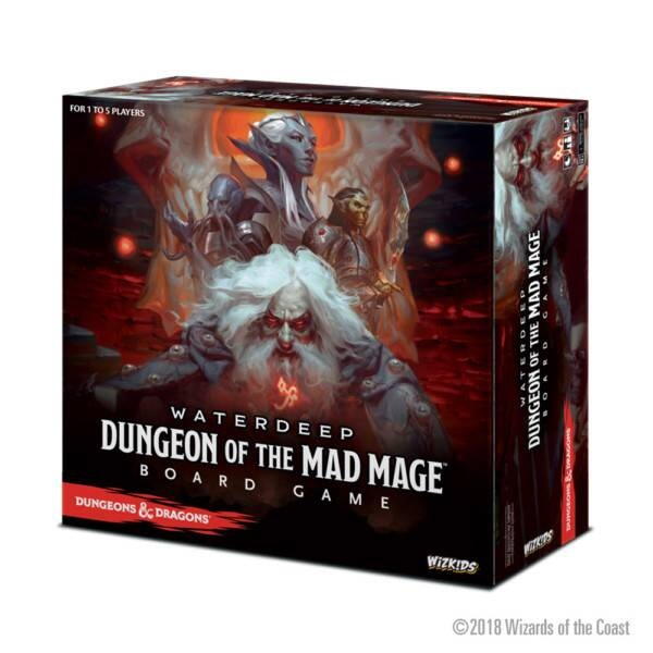 D&D Waterdeep Dungeon of the Mad Mage Adventure System Board Game Standard Edition har masser af eventyr