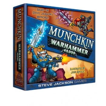 Munchkin Warhammer 40,000 er en fed blanding Warhammer og Munchkin
