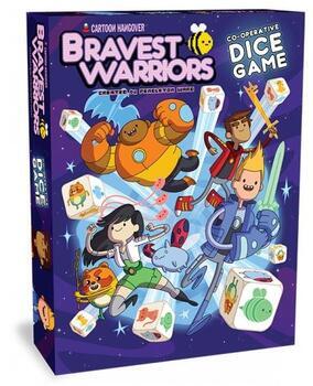Bravest Warriors Co-operative Dice Game - et godt og sjovt brætspil for familien