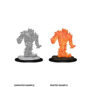 D&D Nolzur's Marvelous Miniatures - Fire Elemental er et fedt flamberende monster