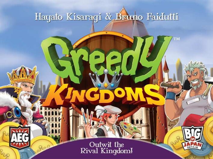 Greedy Kingdoms er et fedt 2 spiller kortspil