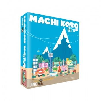 Machi Koro 5th Anniversary er en genoptrykning af det klassiske bybygningsspil