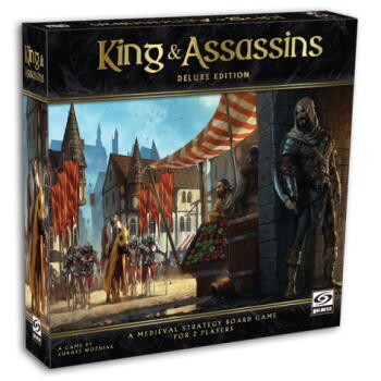 Kings & Assassins Deluxe Edition med 23 højkvalitets miniaturer
