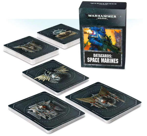 Warhammer 40K Datacards: Space Marines