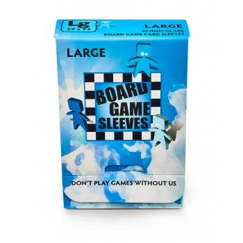 Board Games Sleeves - Non-Glare - Large (59x92mm) - 50 Stk