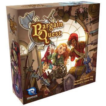 Bargain Quest - brætspil hvor du skal sælge varer til helte på jagt efter eventyr