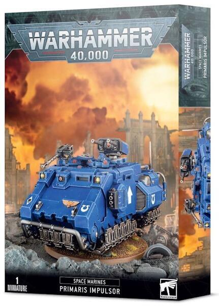 Space Marines Primaris Impulsor - En åbenrygget APV til specielt Primaris Vanguards