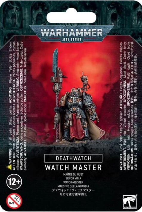 Deathwatch Watch Master - En Deathwatch leder bevæbnet med guardian spear