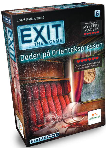 EXIT: Døden på Orientekspressen - En genfortælling af den klassiske krimihistorie som escape room