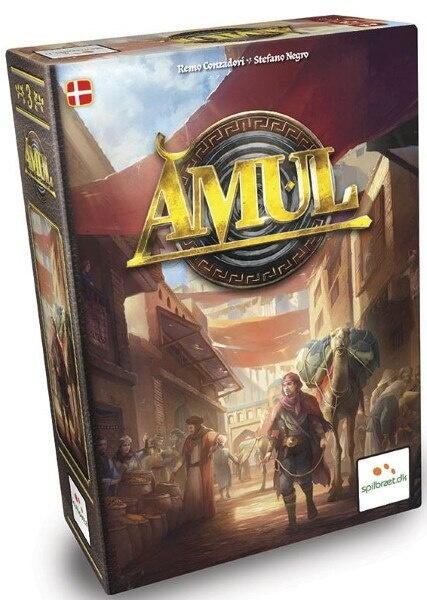 Amul - Dansk - Et kortspil hvor hver spiller repræsenterer en driftig købmand