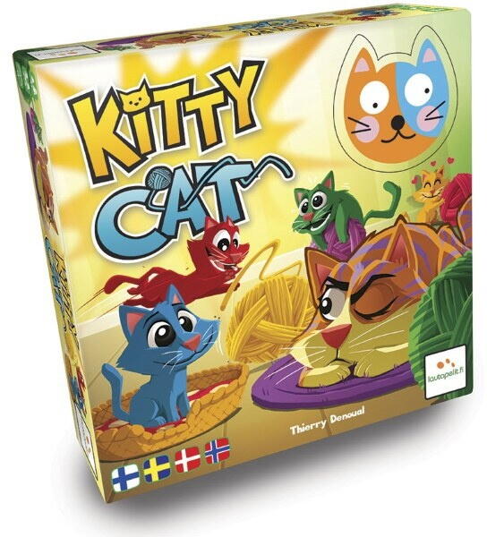 Kitty Cat - Dette brætspil er på de nordiske sprog og engelsk