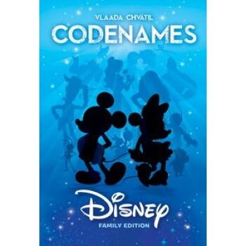 Billedet her er af fronten på Codenames: Disney Family Edition