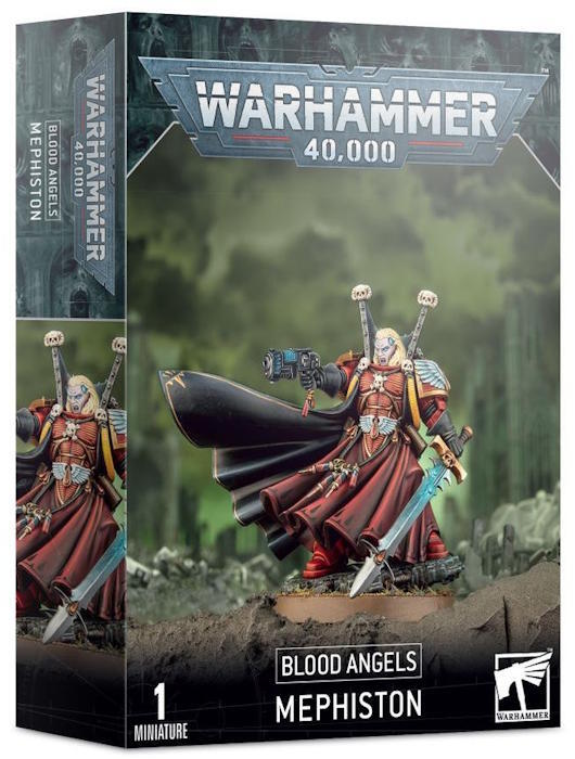 Mephiston, Lord of Death - Chief Librarian for Blood Angels, og en legendarisk karakter i sin egen ret
