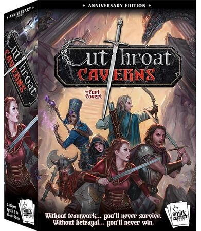 Cutthroat Caverns Anniversary Edition - Jubilæums udgave af dette forræderiske spil