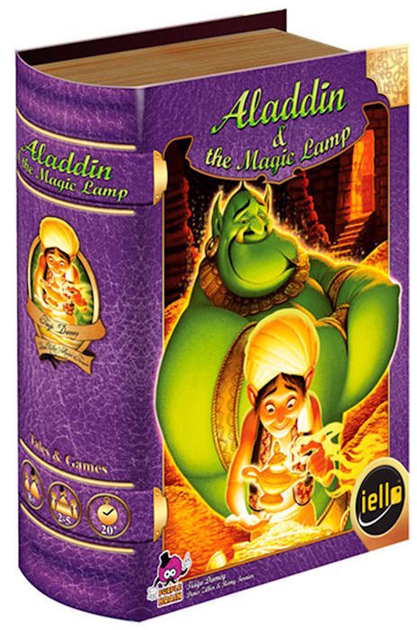 Tales & Games: Aladdin and the Magic Lamp - Et brætspil om held og skatte