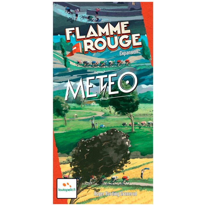 Flamme Rouge - Meteo - Denne udvidelse tilføjer vejrfænomener til spillet