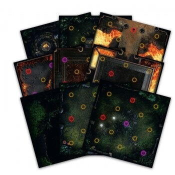 Pakke med nye tiles til Dark Souls: The board game