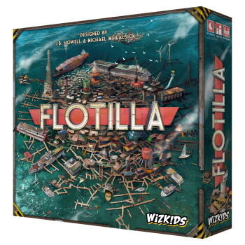 Flotilla - Et brætspil hvor du både skal udforske havet, og udvide Flotillaen