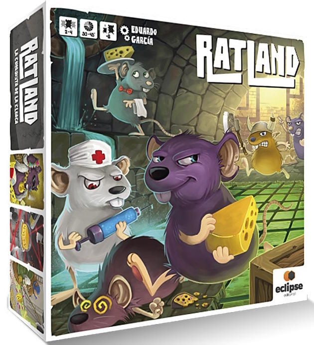 Ratland - Erobrer kloakken i dette bluff brætspil