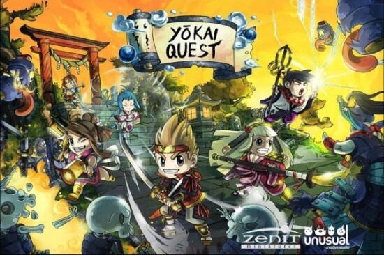 Yokai Quest - Vind over de onde yokai i dette brætspil med kære chibi figurer