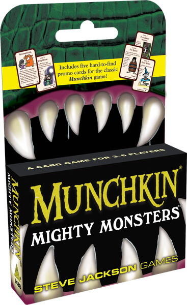 Munchkin - Mighty Monsters - Et kortspil der minder en del om UNO