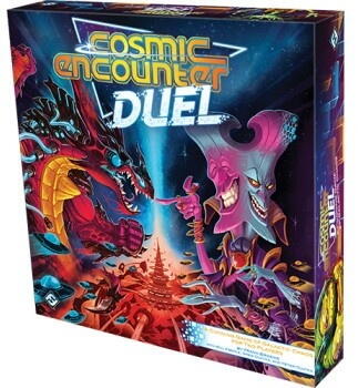 Cosmic Encounter: Duel - To racer mødes i dette brætspil. Kun én bliver anerkendt som en civilization.