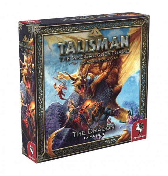 Talisman: The Dragon Expansion - Tre drager kæmper om at få overherredømmet