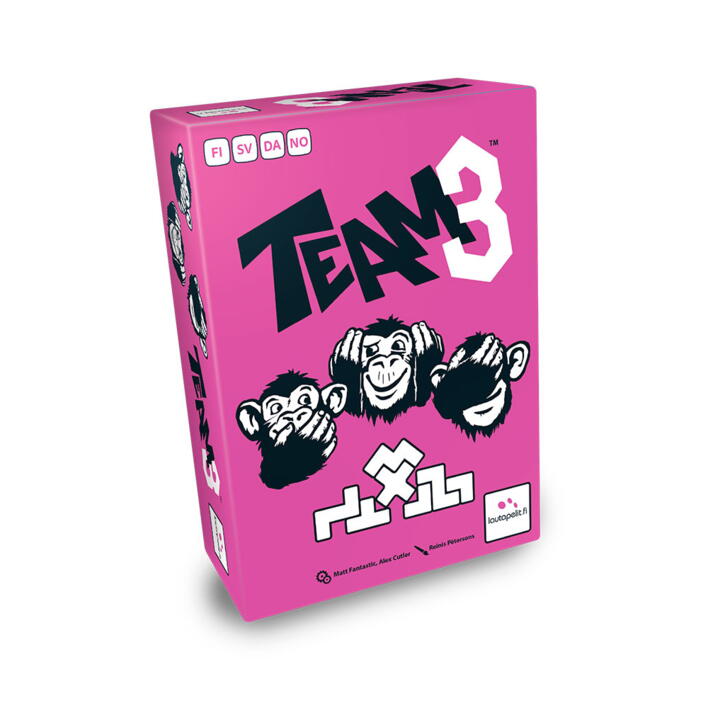TEAM 3 PINK - Et sjovt festspil, hvor den stumme leder den talende som leder den blinde!