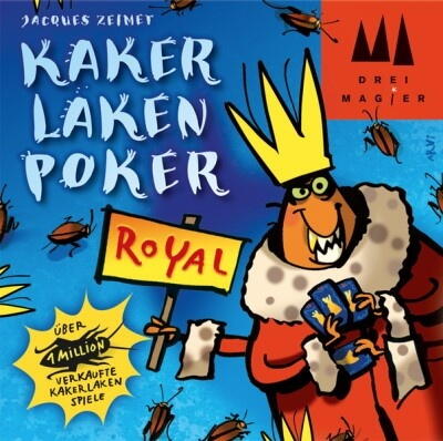 Kakerlakenpoker Royal - Bestseller kortspillet, i en udgave med ekstra regler og kort