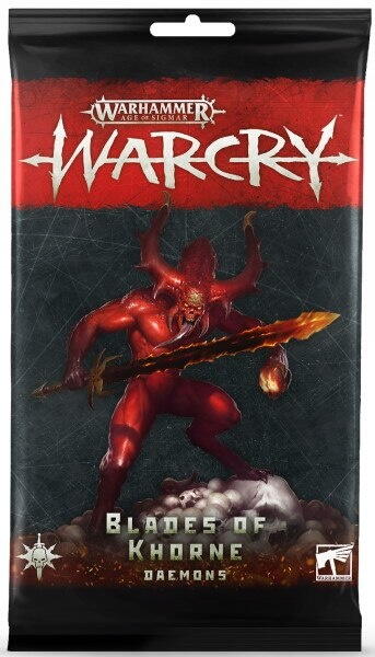 Warcry: Blades of Khorne Daemons Card Pack - Indtag slagmarken med daemoner af inkarneret raseri