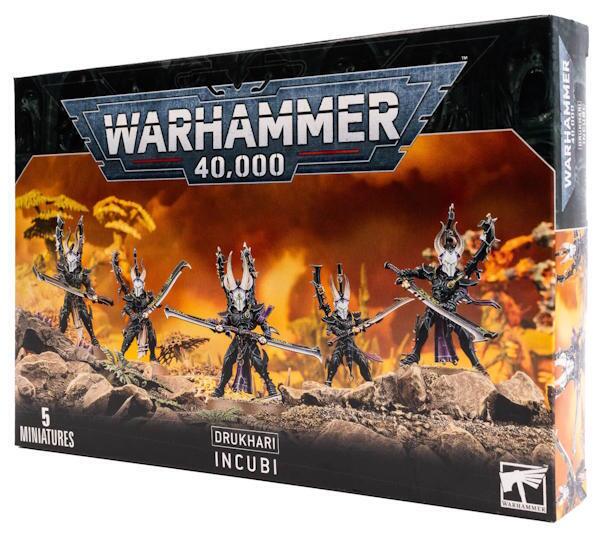 Drukhari Incubi - Perfektionistiske massemordere i Commorraghs tjeneste